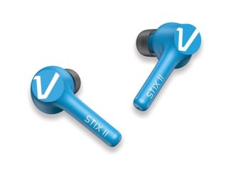 Veho Stix II True Wireless Bluetooth Earphones - Aqua Blue