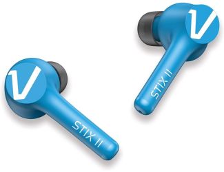 Veho Stix II True Wireless Bluetooth Earphones - Aqua Blue