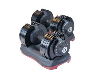 Body-Solid Tools Adjustable Dumbbells Pair