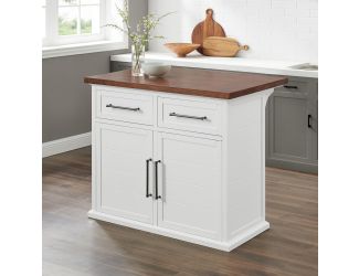 Bartlett Wood Top Kitchen Island