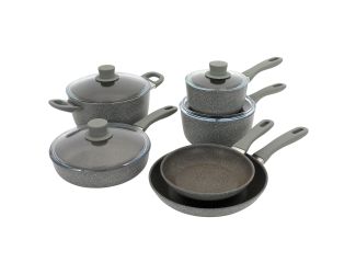 Parma Plus 10pc Aluminum Nonstick Ceramic Cookware Set