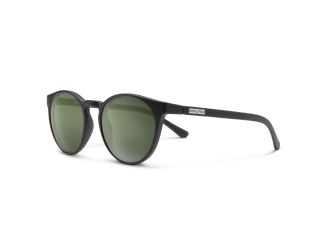 Suncloud Metric Polarized Sunglasses - Matte Black/Gray Green