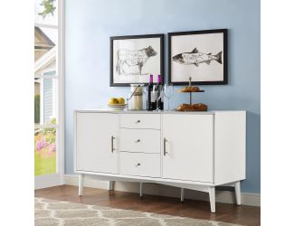 Landon Buffet In White (Aka Large Console)