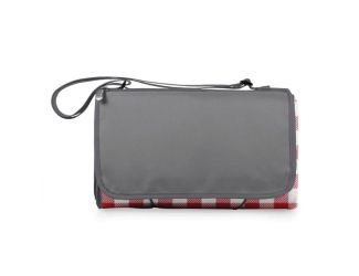 Blanket Tote XL - English Plaid Pattern with Beige Flap