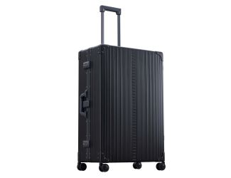Aleon 32" Macro Traveler Plus Aluminum Hardside Checked Luggage (Onyx) Black
