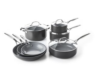 Valencia Pro 11pc Ceramic Nonstick Cookware Set