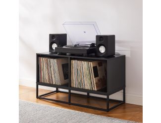 Enzo Medium Record Storage Media Console