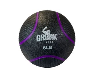 Gronk Fitness Medicine Ball 6lb Purple
