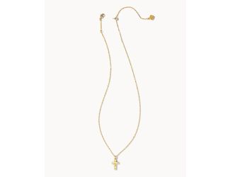 Cross Pendant Necklace in Gold