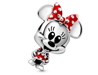 Disney Minnie Mouse Dotted Dress & Bow Charm