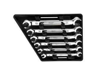6pc Metric Double End Flare Nut Wrench Set