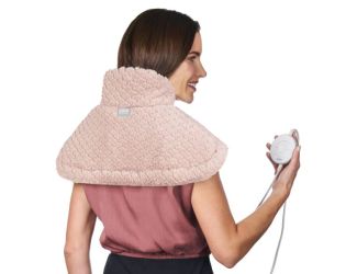 PureRadiance Neck & Shoulder Luxury Heating Pad Rose