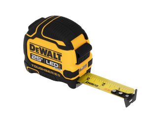 TOUGHSERIES 25ft Lighted Tape Measure