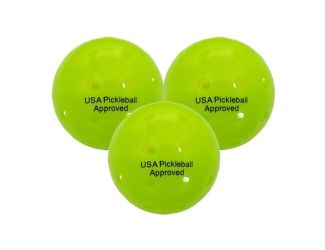 Engage Tour Outdoor Pickleball - Neon 3-pack
