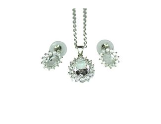 Clearview Crystal Jewelry Set