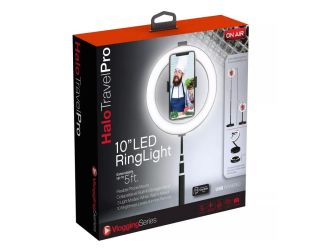 Halo Travel Pro 10 - Inch LED Ring Light - (Black)