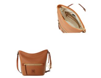 Pebble Grain Zip Sac