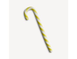 Polka Candy Cane white/yellow