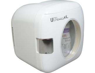 Uber Chill XL 12 Can Mini Fridge White