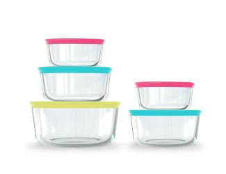 Simply Store 10pc Storage Set w/ Assorted Color Lids