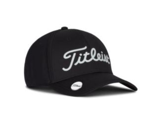 Titleist Players Performance Ball Marker Golf Hat - Black/White/OSFM