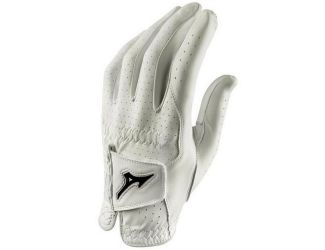 Mizuno Tour Men's Glove - White/Black (3 Pack) - Left Hand/XXLarge