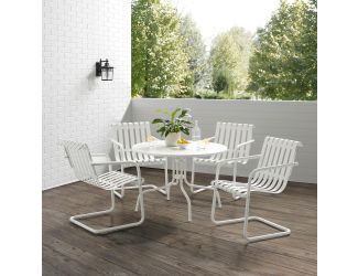 Gracie 5Pc Outdoor Metal Dining Set