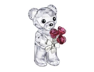 Kris Bear Figurine -- Red Roses for you