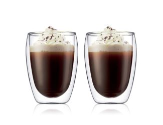 Bodum Pavina 12oz Double Wall Glass Two Piece Set