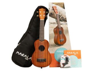 Makala Soprano Ukulele Pack w/ Bag Tuner & Instruction Pamphlet
