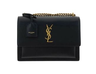 Sunset Medium YSL Crossbody Bag in Smooth Leather