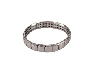 Men's Brushed Stainless Stretch Bracelet
