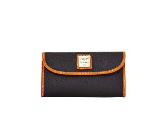 Pebble Grain Continental Clutch
