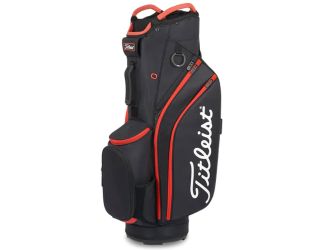 Titleist Cart 14 Cart Bag - Black/Black/Red