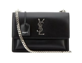 Sunset Medium YSL Crossbody Bag in Smooth Leather