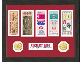 Cincinnati Reds World Series Ticket Collection