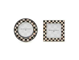 courtly check silver plated frames, set of 2