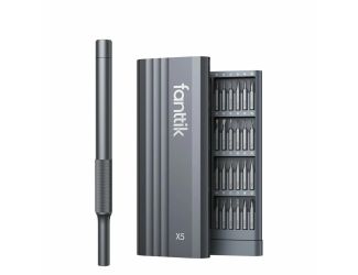 Fanttik X5 Precision 25 in 1 Mini Pocket Manual Screwdriver Tool Set - Black