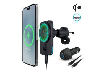 Naztech MagLock CAR 15W Magnetic Wireless Fast Charging Vent Mount with Qi2