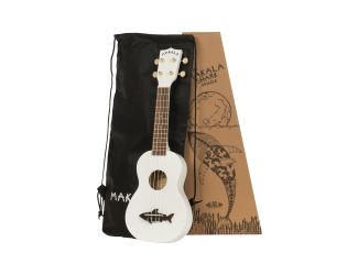 Makala Dolphin Soprano Ukulele w/ Gig Bag Great White