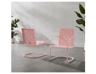Azalea 2-Piece Retro Outdoor Chair Set