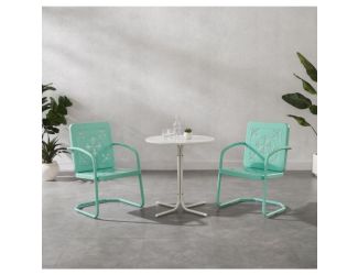 Azalea 3-Piece Retro Outdoor Bistro Set