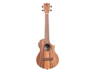 Teak Tri-Top Tenor Ukulele w/ Cutaway & EQ
