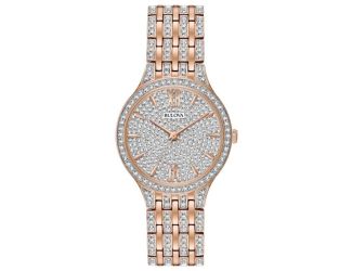 Ladies Phantom Collection Rose Gold Tone SS Bracelet