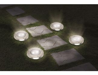 Solar Pathway Garden Light - S/4