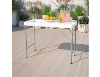 4-Foot Portable Fish Cleaning Table / Outdoor Camping Table and Sink