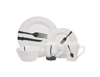 Acme Diner Dinnerware Set - (16 Piece)