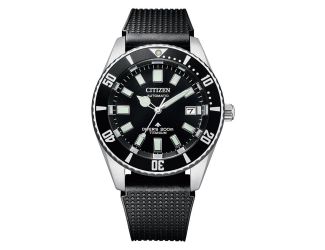 Men's Promaster Dive Automatics Dive Black Polyurethane Strap  Black