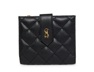 BJEM Quilted Bifold Wallet - Black
