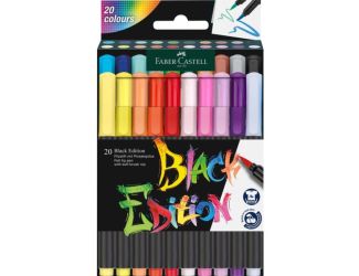 Black Edition 20 ct Felt Tip Brush Pen